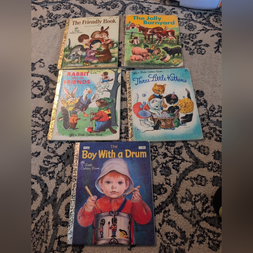 Little Golden Books Vintage Lot